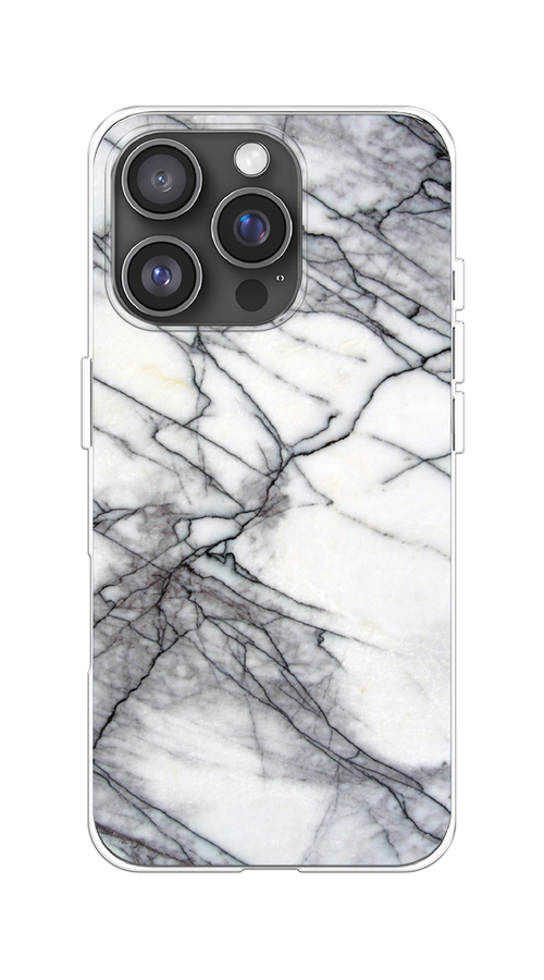 

Чехол на Apple iPhone 16 Pro "Минералы 11", Серый;черный, 16250-1
