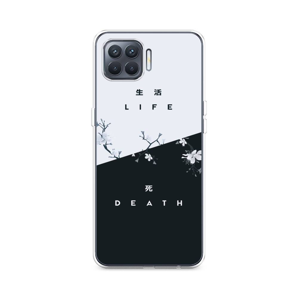 

Чехол Awog на Oppo Reno 4 Lite/A93 "Life and death", Разноцветный, 254550-7