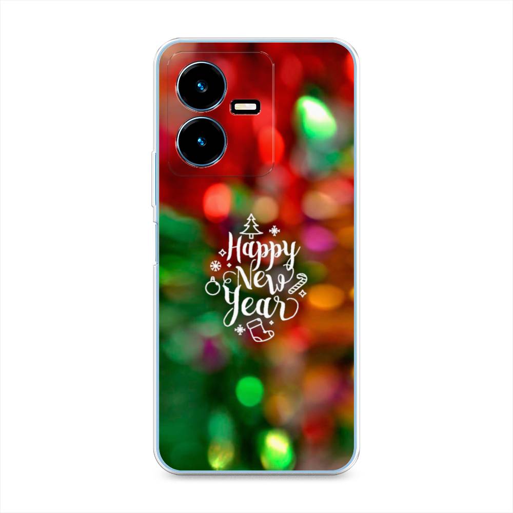 

Чехол для Vivo Y22 "Новый Год на елке", Зеленый;красный;желтый, 267550-5