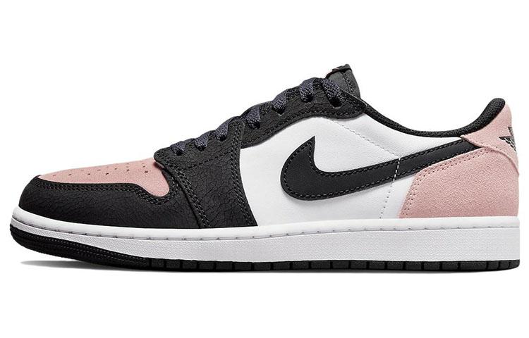 

Кеды унисекс Jordan Air Jordan 1 retro low og bleached coral разноцветные 45.5 EU, Разноцветный, Air Jordan 1 retro low og bleached coral