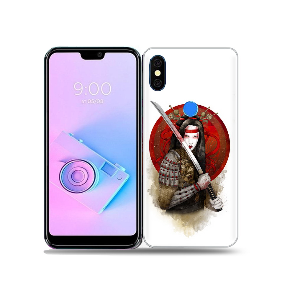 

Чехол MyPads Tocco для BQ 5731L рисованная девушка с катаной, Прозрачный, Tocco