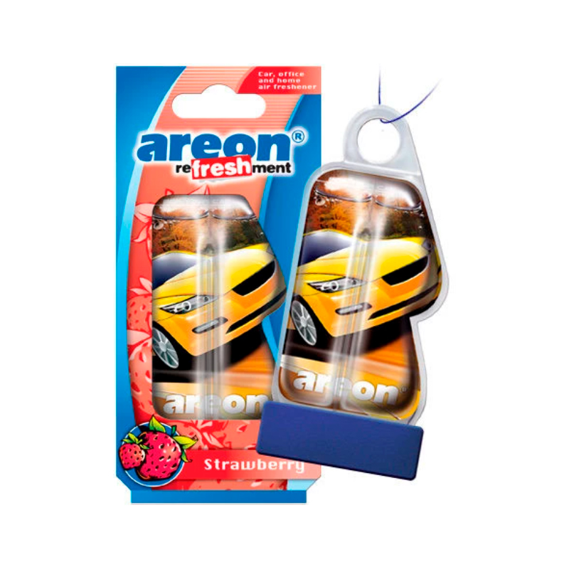 фото Ароматизатор подвесной areon refreshment liquid lc15 клубника 704-025-908