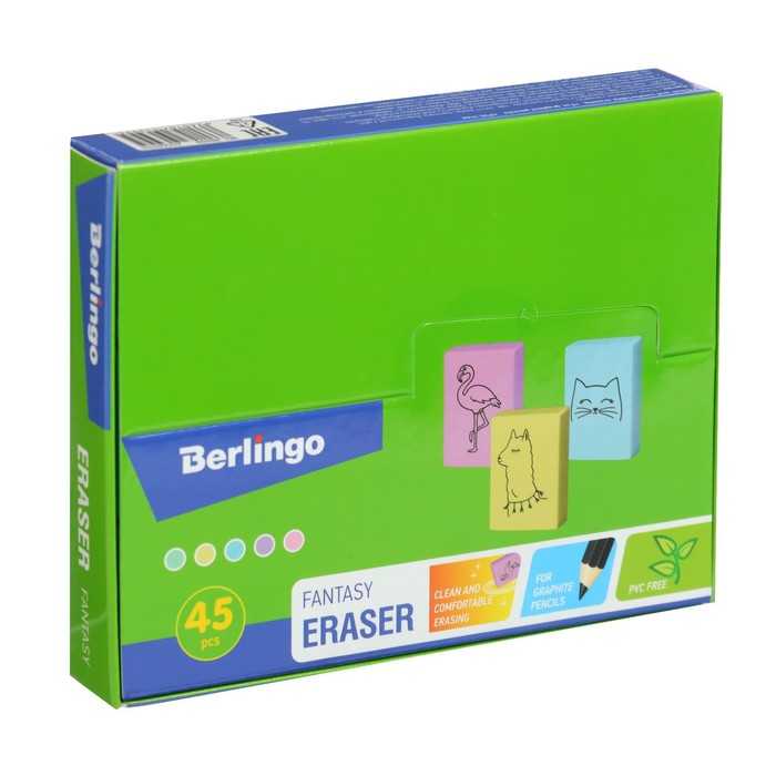 

Ластик Berlingo 31*23*7мм Fantasy, термопластичная резина, цвета ассорти