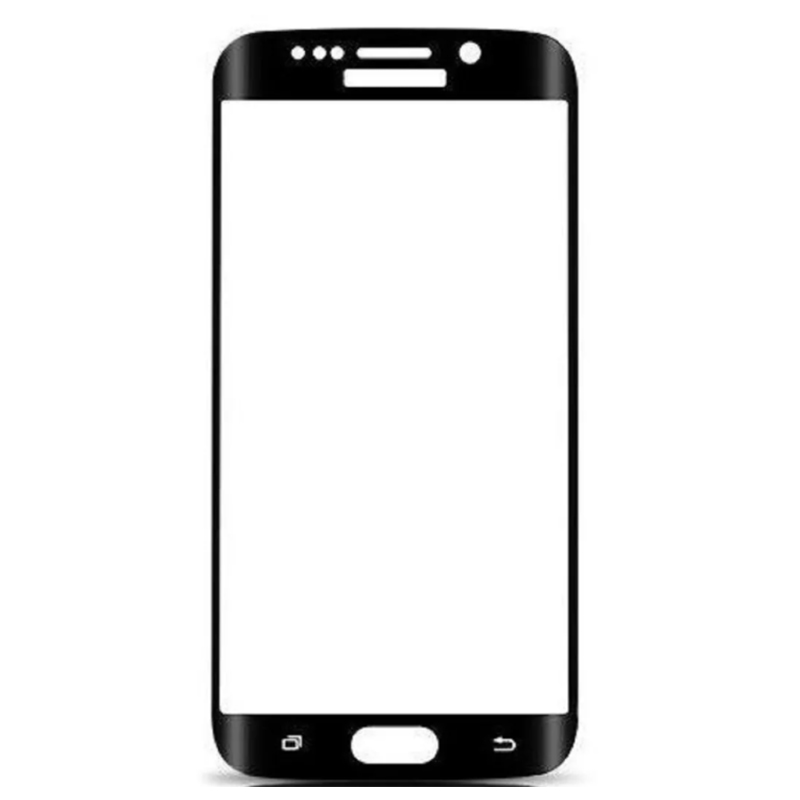 

Защитное стекло на Samsung G925F, Galaxy S6 Edge, с загибом, черное, X-CASE