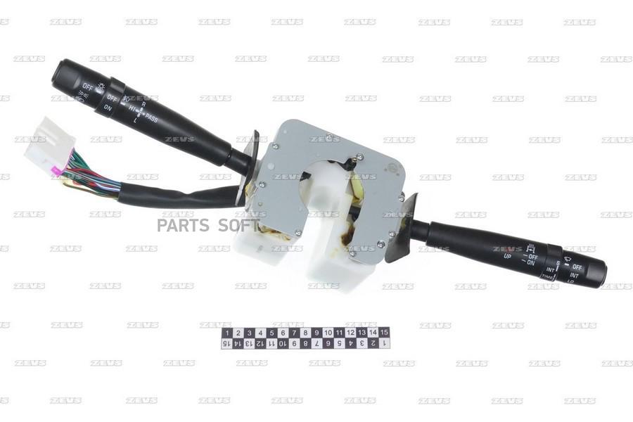 

Переключатель Фар И Поворотов 1Шт ZEVS JK338B1