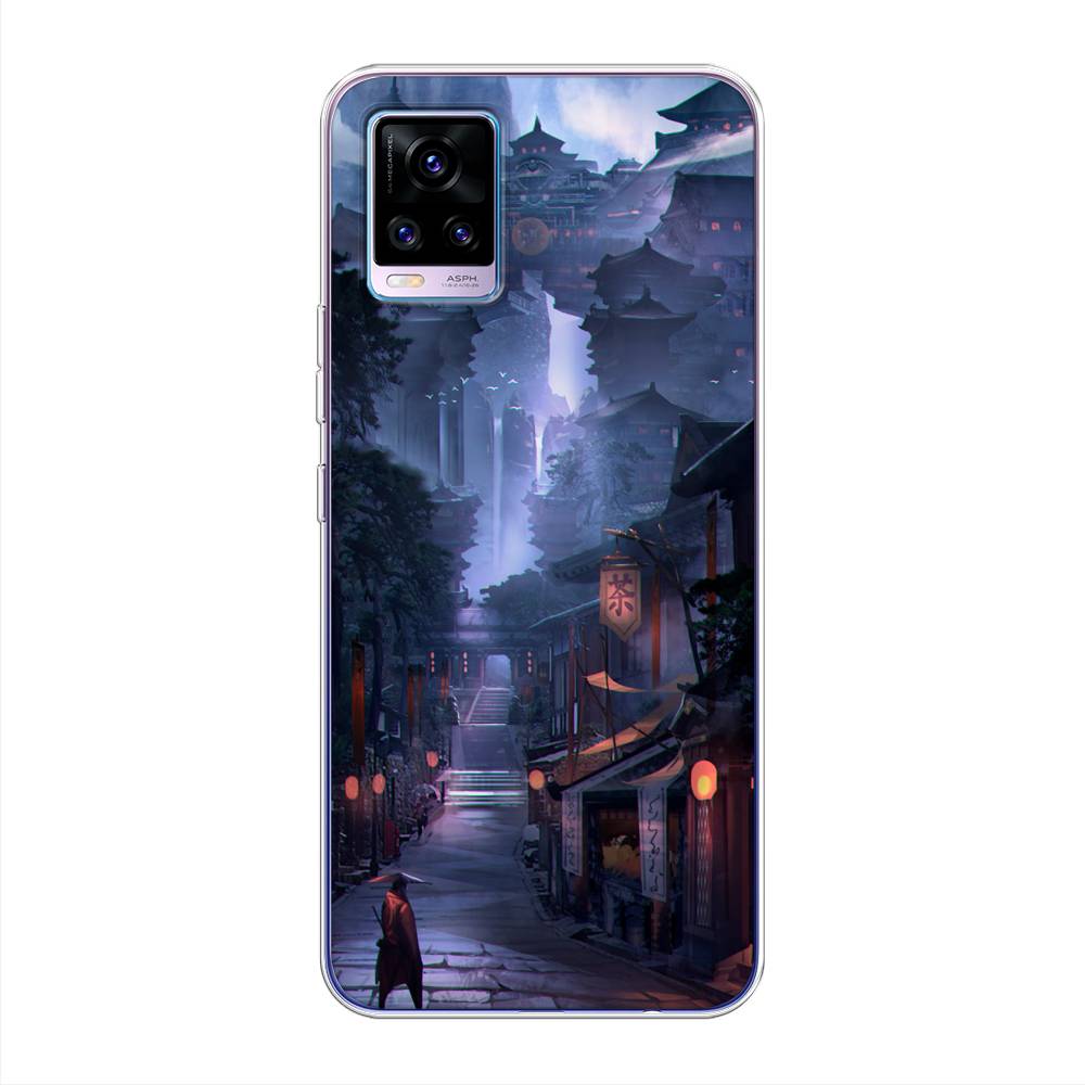 

Чехол Awog на Vivo V20 "Одинокий самурай", Разноцветный, 263350-10