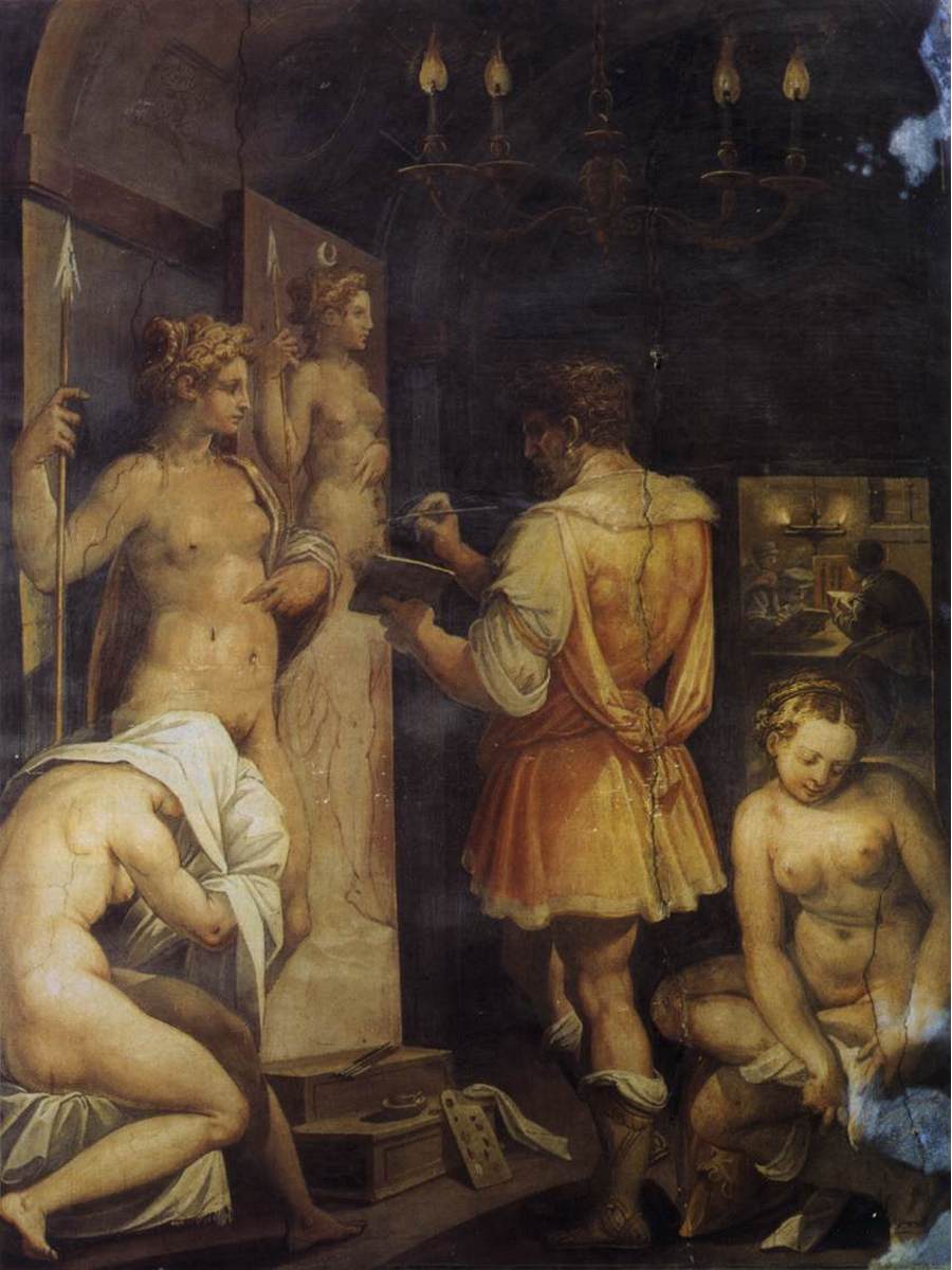

Постер DRABS A2 Джорджо Вазари The Studio of the Painter