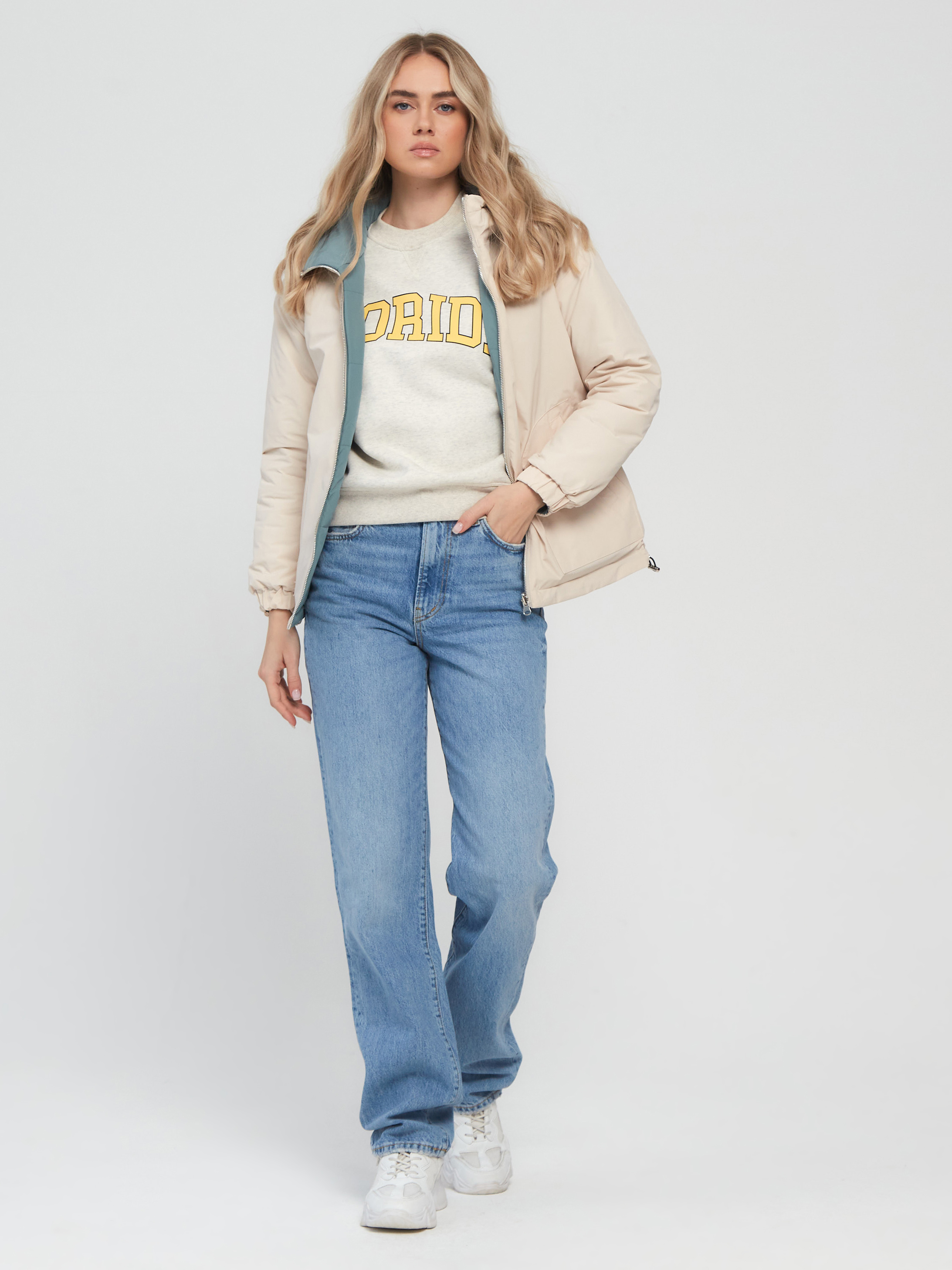 

Куртка женская OMMEITT R159PES бежевая S, R159PES