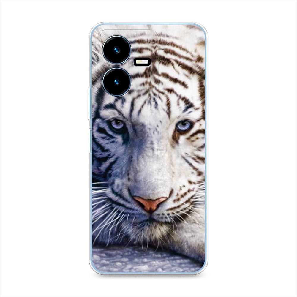 

Чехол для Vivo Y22 "Бенгальский тигр", Коричневый;белый, 267550-1