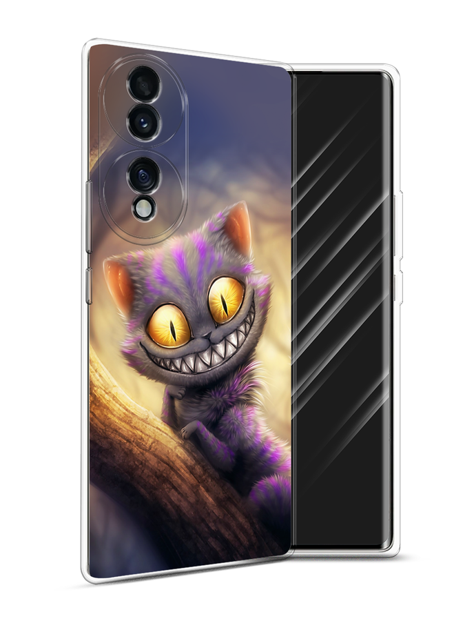 

Чехол Awog на Honor 70 "Cheshire Cat", Разноцветный, 6108250-1