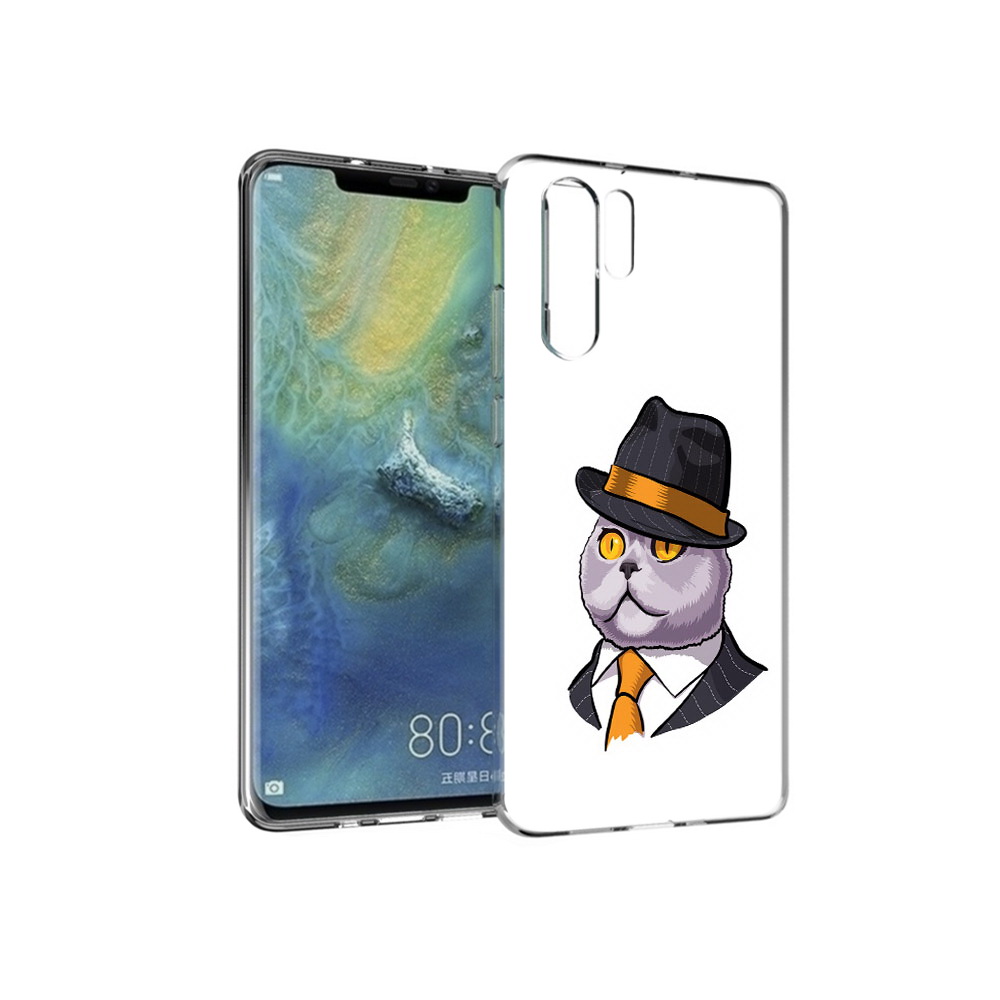 

Чехол MyPads Tocco для Huawei P30 Pro британец, Прозрачный, Tocco