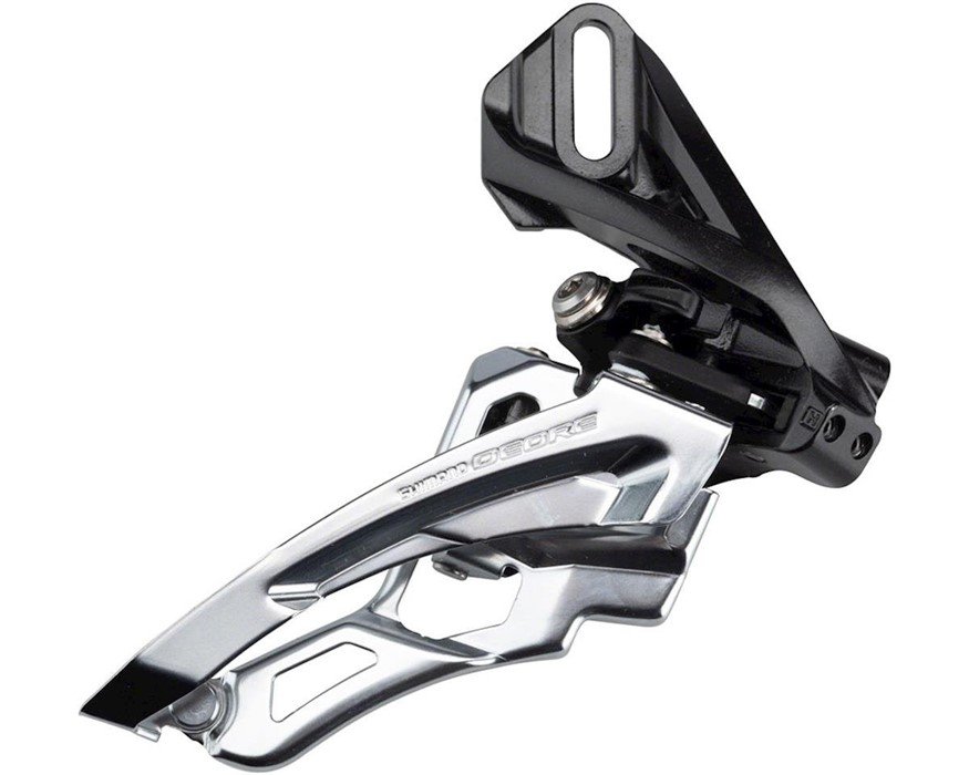 

Переключатель передний Shimano Deore FD-M6000-D side-swing direct mount для 3x10 верх. тяг, Черный, Deore