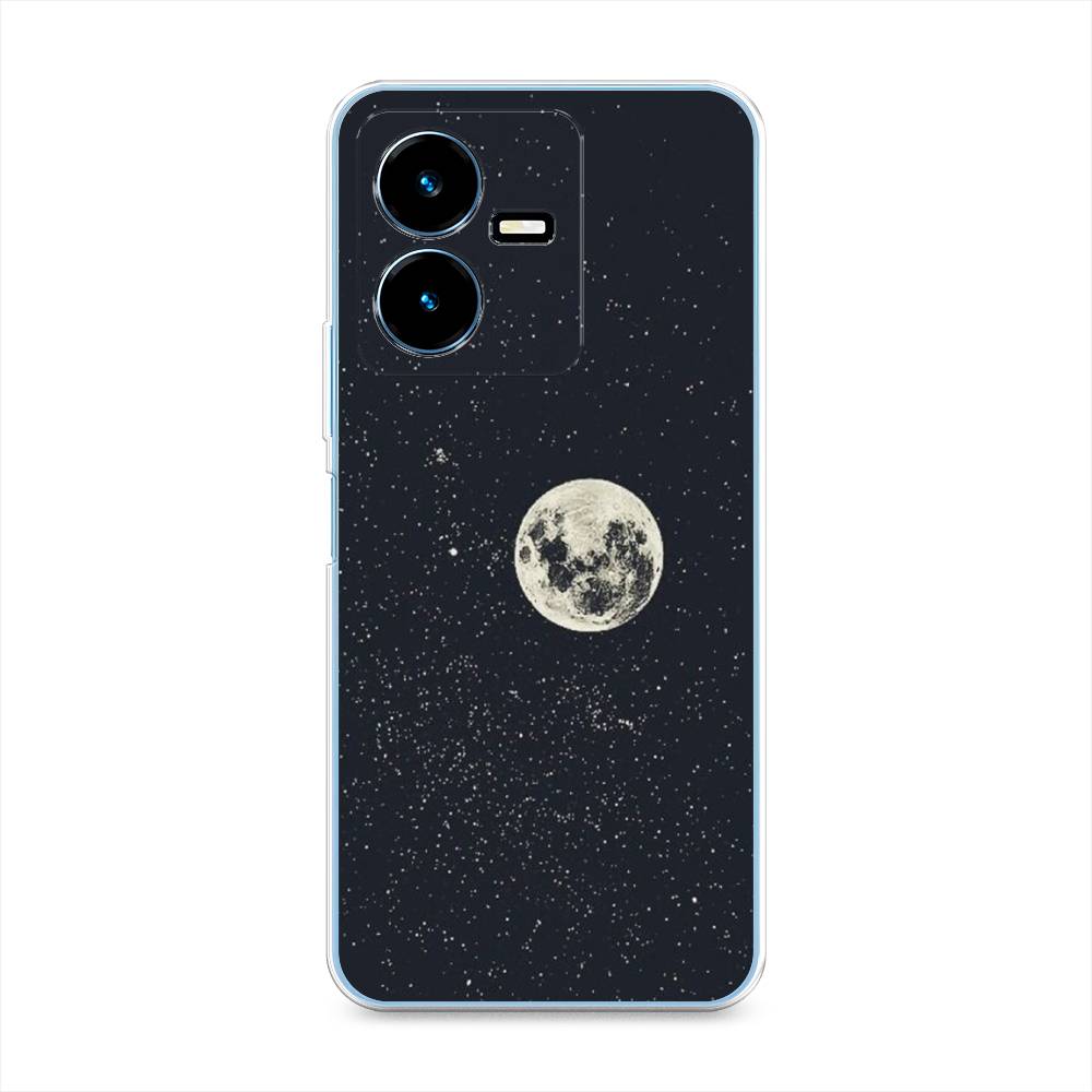 

Чехол для Vivo Y22 "Полнолуние", Красный, 267550-2