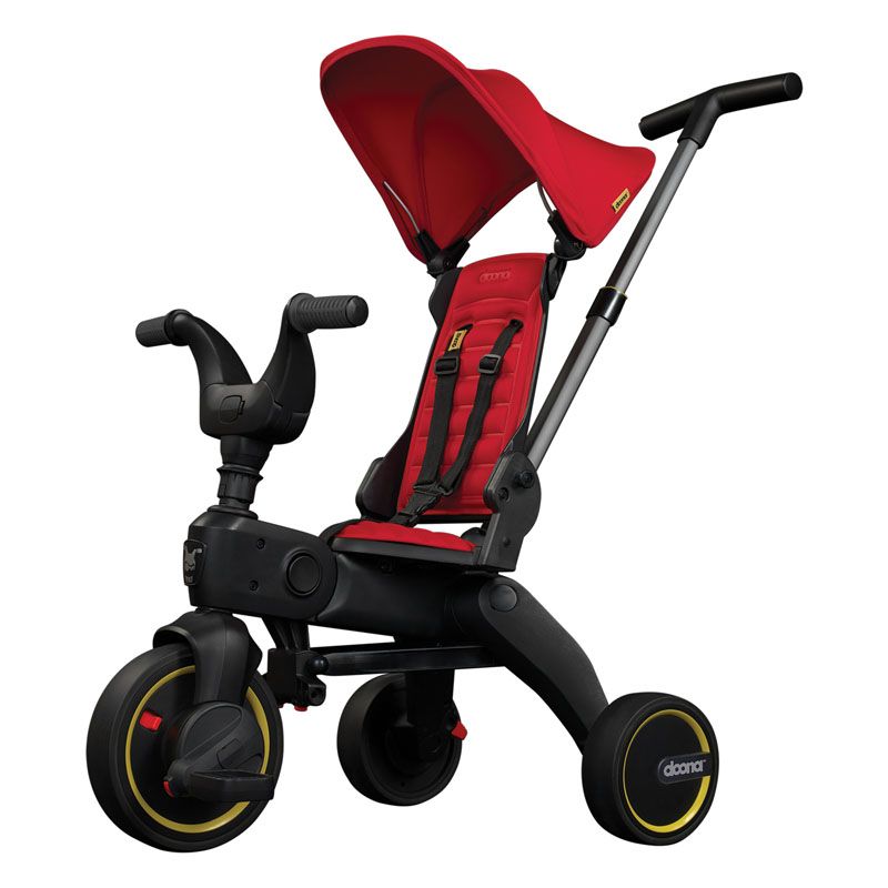 фото Велосипед 3-х колесный doona (дуна) liki trike s1 flame red