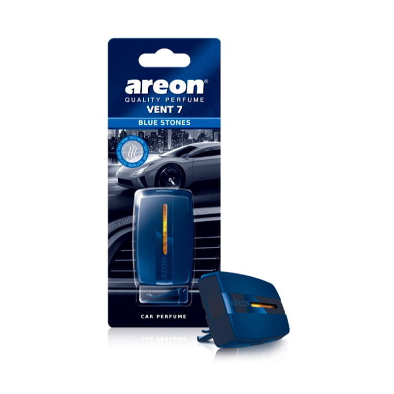 

Ароматизатор в машину Areon 704VE7306 голубые камни, Синий