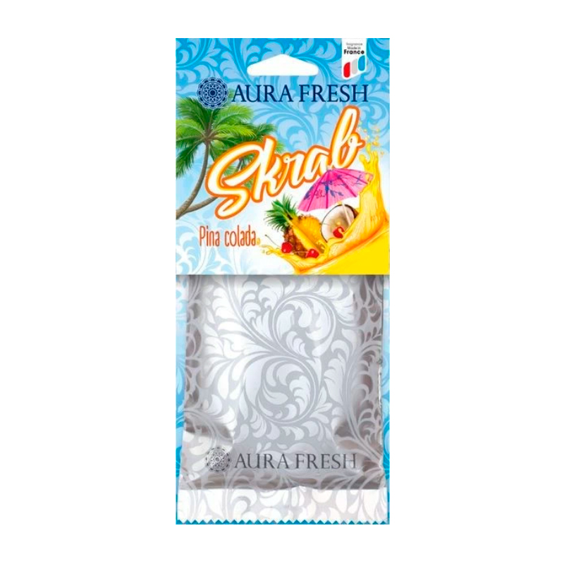 фото Ароматизатор под сиденье (pineapple/ананас) aura fresh skrab aur-sb-0008