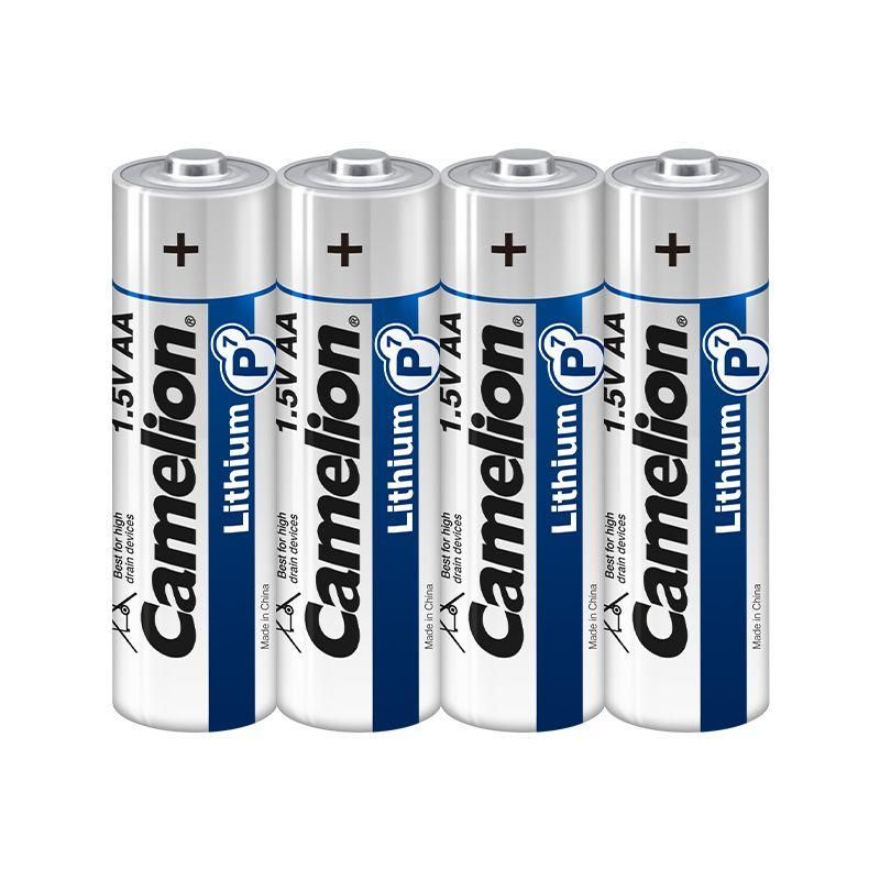 

Элемент питания литиевый АА/FR6 Lithium SP4 FR6-SP4 батарейка 1.5В (уп.4шт) Camelion 15243