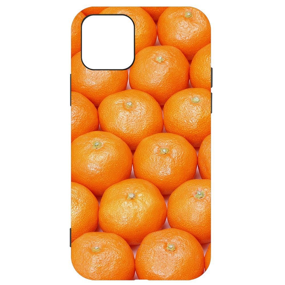 

Чехол-накладка Krutoff Софт Кейс Мандаринки для iPhone 11 Pro черный