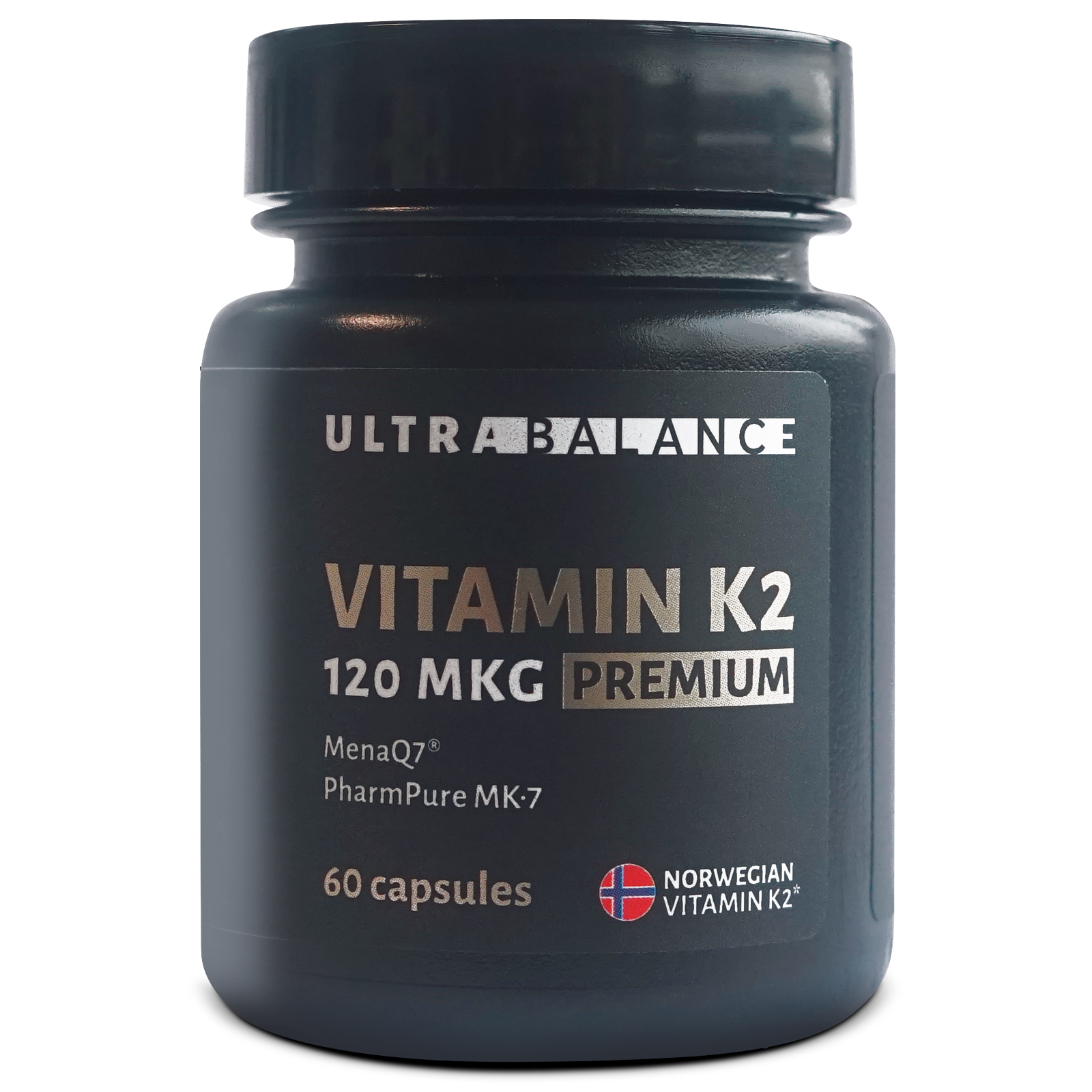 Купить Vitamin K2 Premium 120 мкг, Витамин K2 UltraBalance Premium капсулы 120 мкг 60 шт.