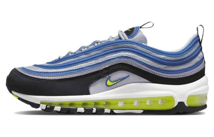 

Кроссовки унисекс Nike Air Max 97 OG Atlantic Blue and Voltage Yellow 2022 синие 40 EU, Синий, Air Max 97 OG Atlantic Blue and Voltage Yellow 2022