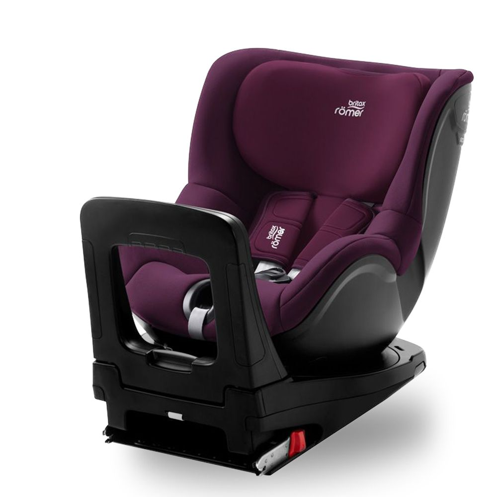 фото Автокресло britax romer dualfix i-size цв.бордовый гр.0/1 britax roemer