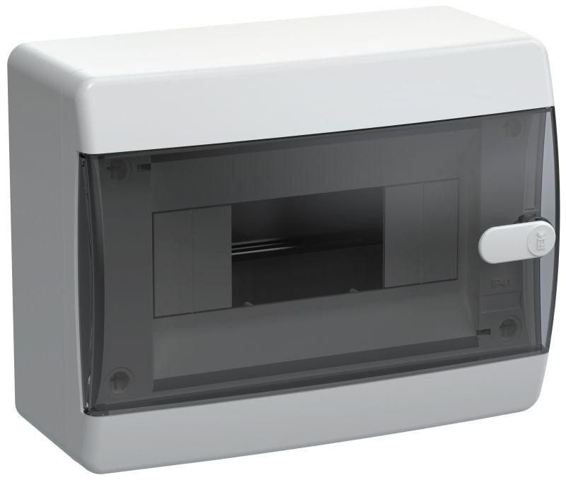 

Корпус пластиковый ЩРН-П-8 IP41 черн. прозр. дверь UNION Compact IEK UIC-KP12-N-08-41-K01