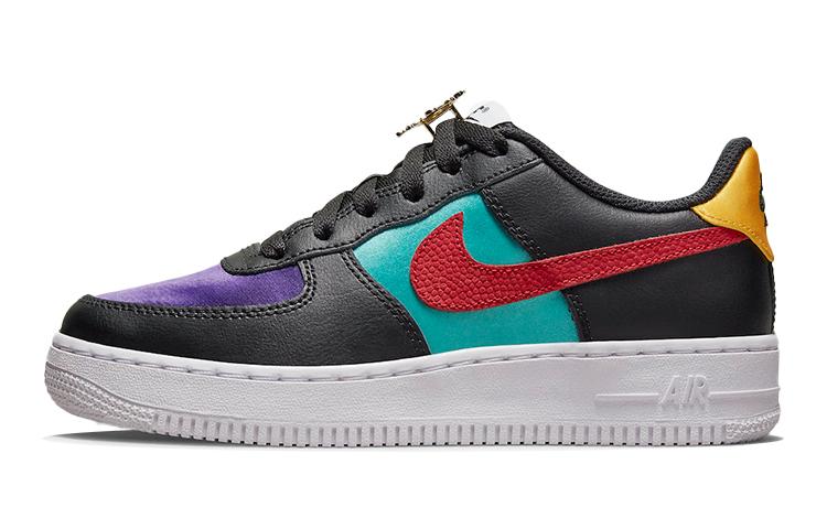 

Кеды унисекс Nike Air Force 1 Low LV8 EMB GS черные 38 EU, Черный, Air Force 1 Low LV8 EMB GS