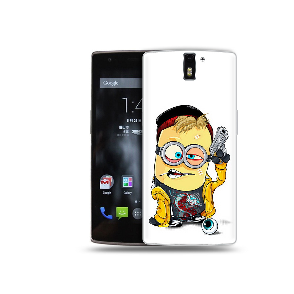 

Чехол MyPads Tocco для OnePlus One миньон бандит, Прозрачный, Tocco