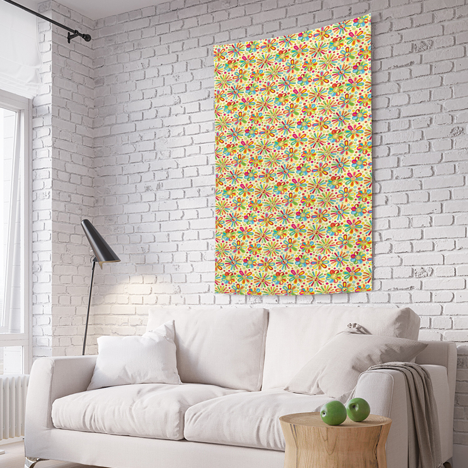 

Вертикальное фотопанно на стену JoyArty Веселые солнышки 150x200 см, Веселые солнышки