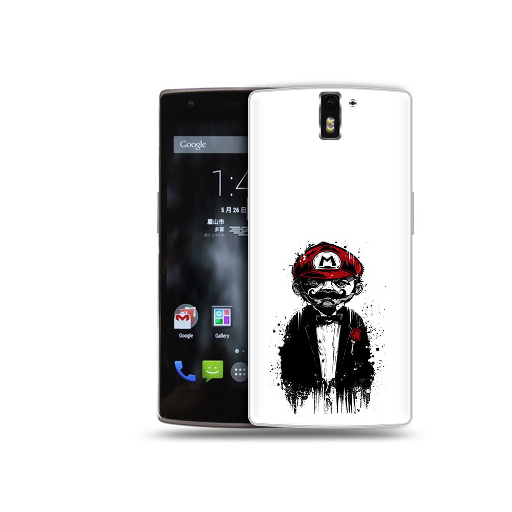 

Чехол MyPads Tocco для OnePlus One марио, Прозрачный, Tocco