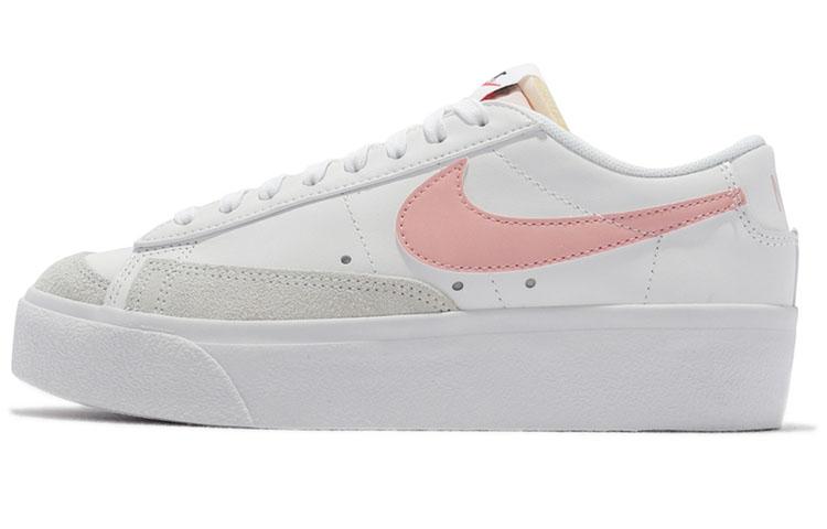 

Кеды унисекс Nike Blazer Low platform белые 40.5 EU, Белый, Blazer Low platform