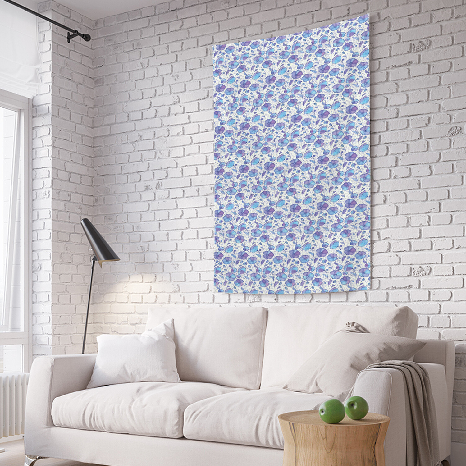 

Вертикальное фотопанно на стену JoyArty Небесные цветочки 150x200 см, Небесные цветочки