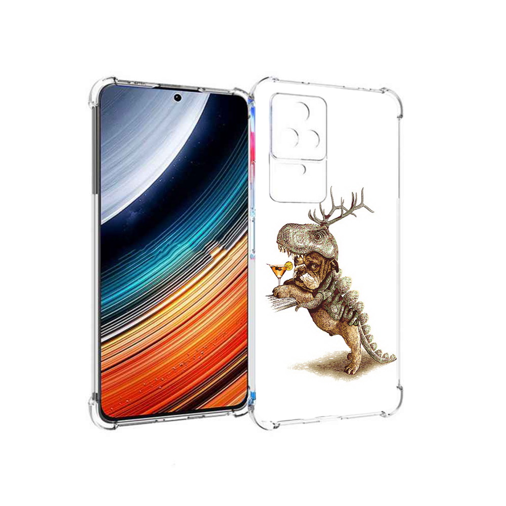 

Чехол MyPads тематическая вечеринка для Xiaomi Redmi K40S/Poco F4, Прозрачный, Tocco