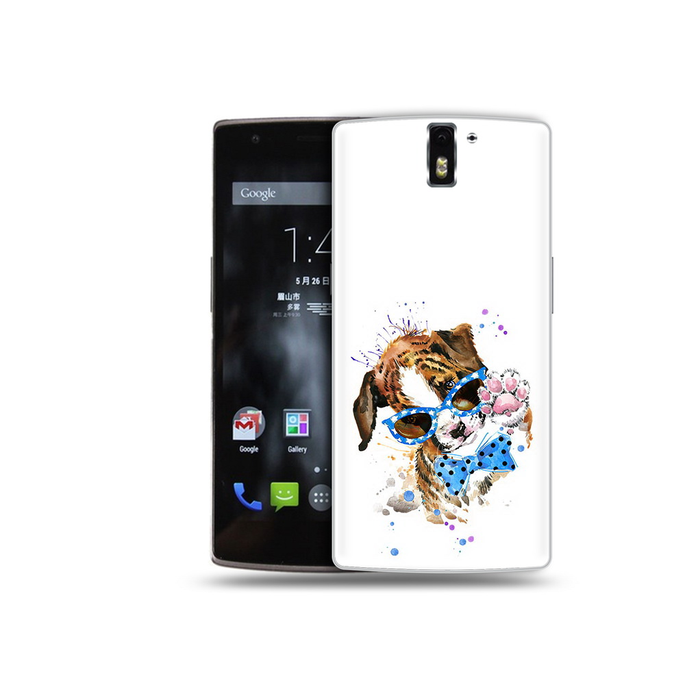 

Чехол MyPads Tocco для OnePlus One лапочка, Прозрачный, Tocco