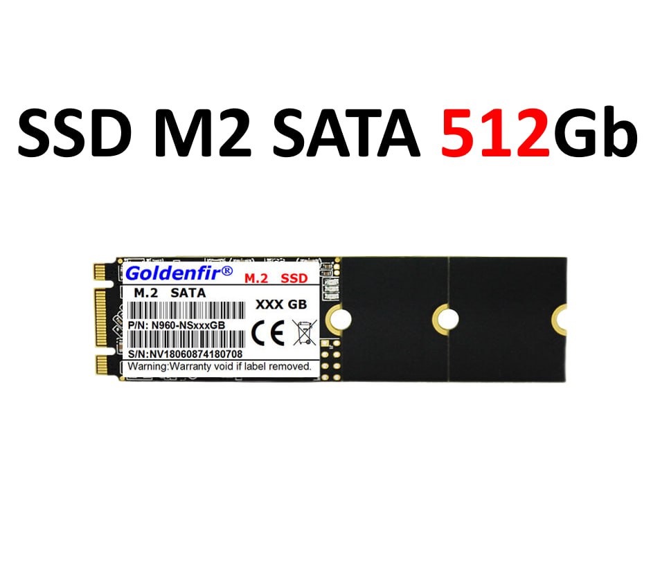 

SSD накопитель Goldenfir mSATA 512 ГБ (150620242349), ssd m2 sata
