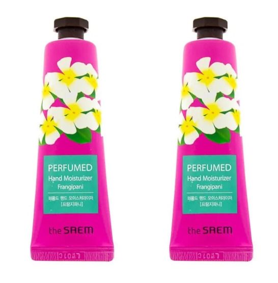 

Крем для рук THE SAEM perfumed hand moisturizer frangipani 30мл 2шт, 8806164122365
