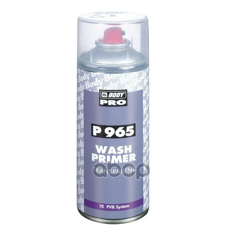 

Грунт кислотный прозрачный body 965 wash primer 1к 0.4 л. body 5100000020