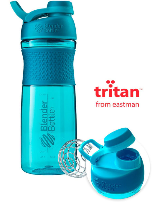 фото Шейкер blenderbottle sportmixer tritan twist cap 828 мл teal