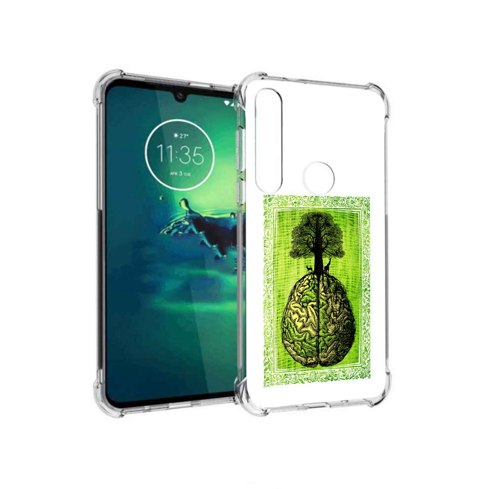 Чехол MyPads Tocco для Motorola Moto G8 Plus абстракция здоровый мозг (PT227062.344.211)