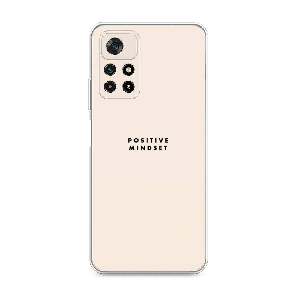 

Силиконовый чехол "Позитивное мышление" на Xiaomi Redmi Note 11T 5G, 315150-7