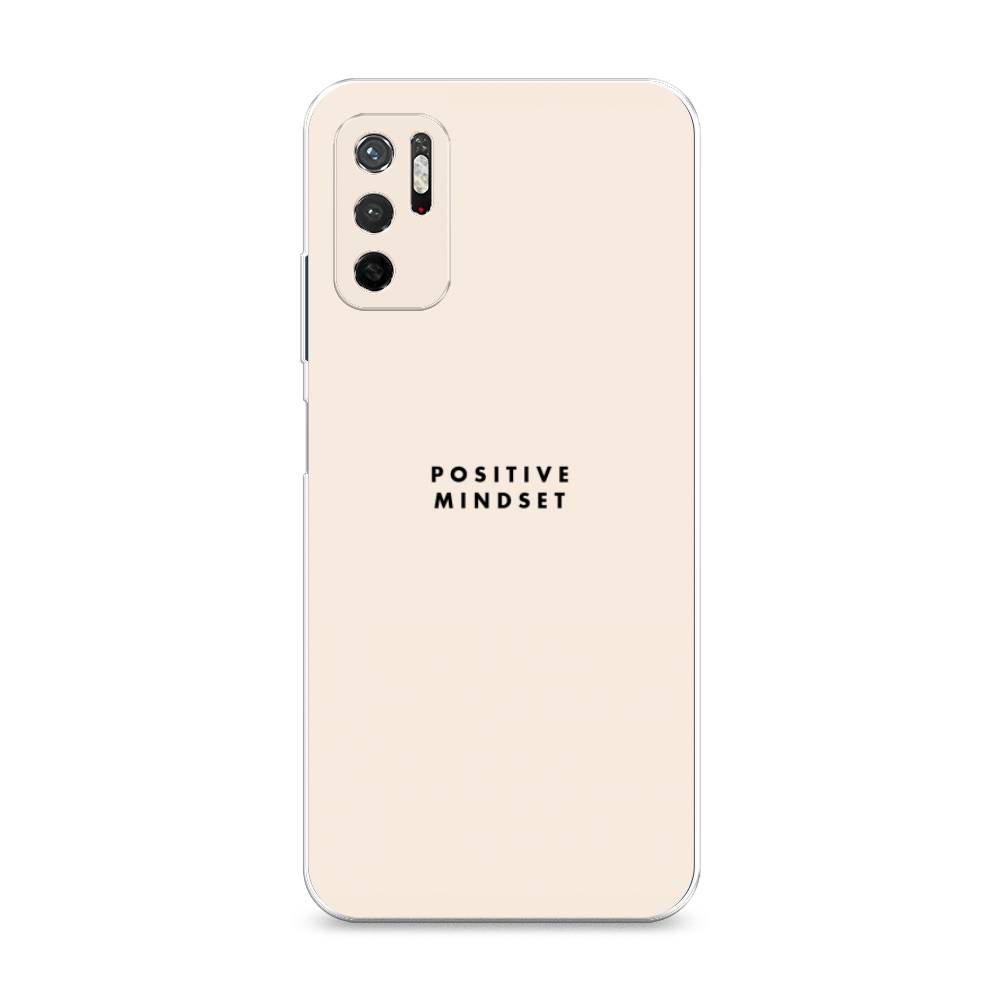 фото Силиконовый чехол "позитивное мышление" на xiaomi redmi note 11se awog