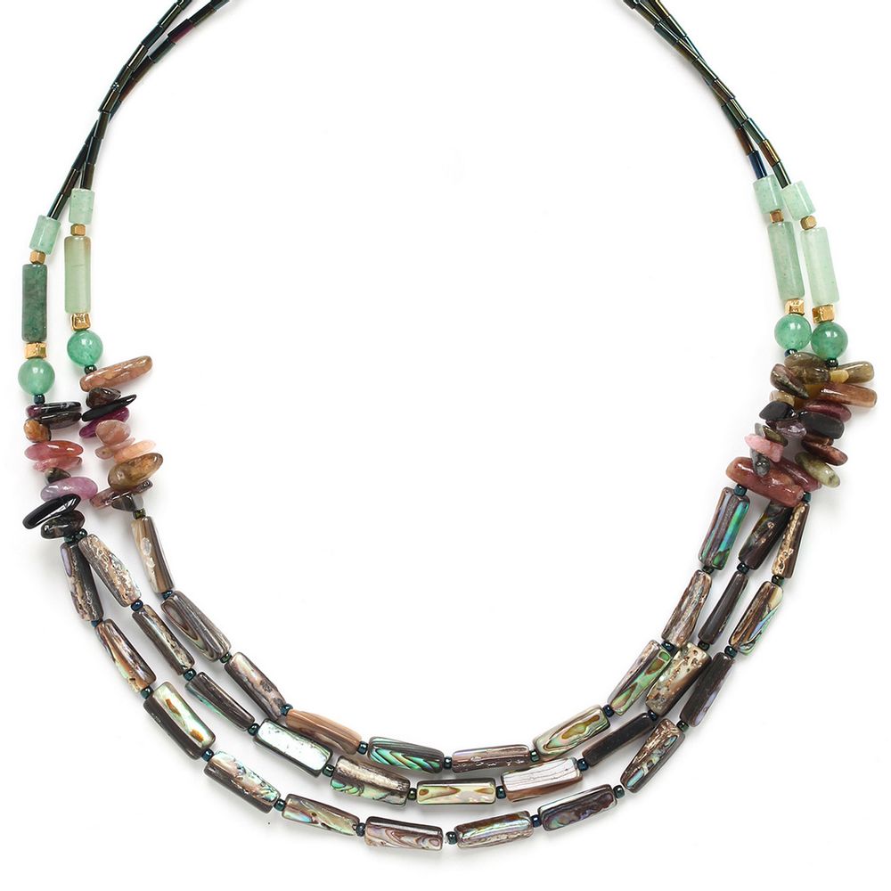 

Колье из бижутерного сплава с перламутром 46,5 см Nature Bijoux NB22.1-15-42011, NB22.1-15-42011