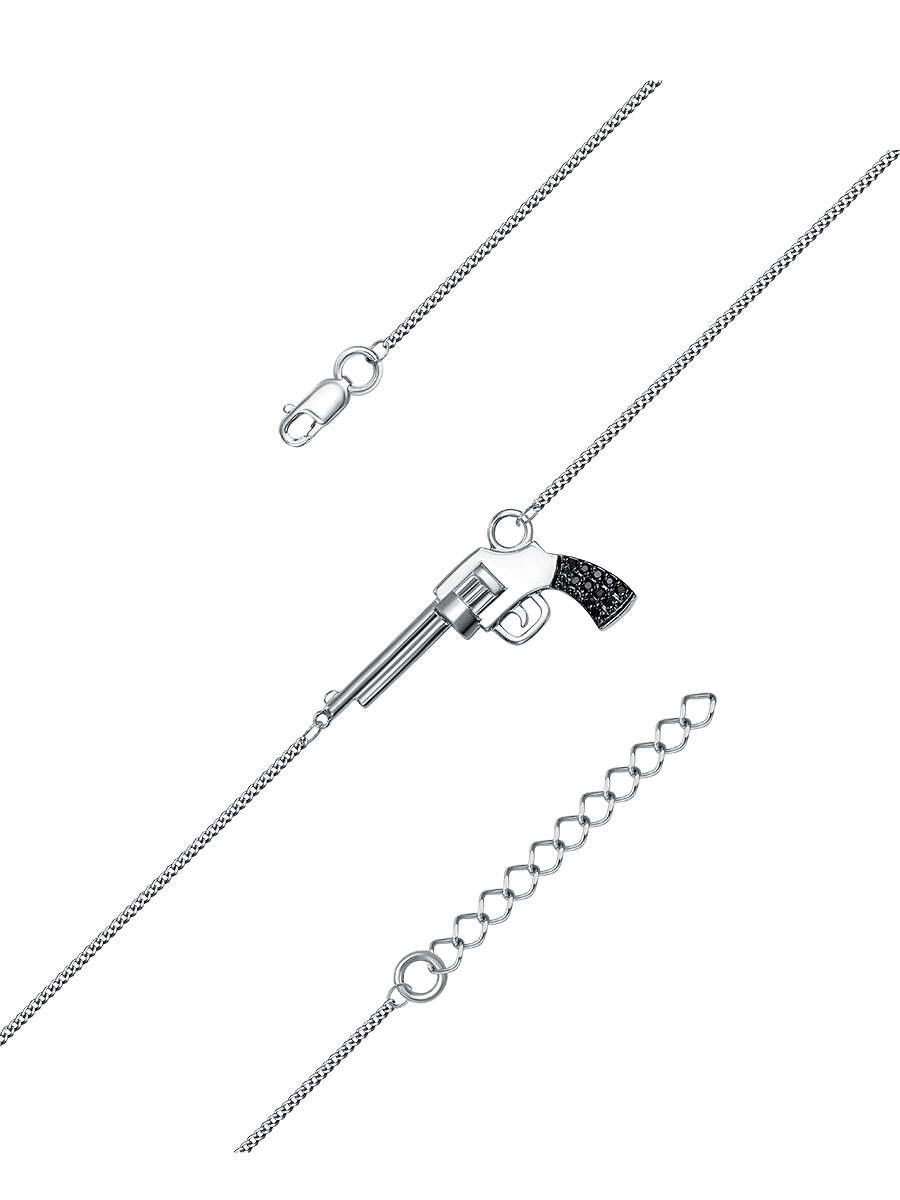 

Браслет из серебра с шпинелью р.  She Jewelry Б2094/Ag-607/1БР, Б2094/Ag-607/1БР