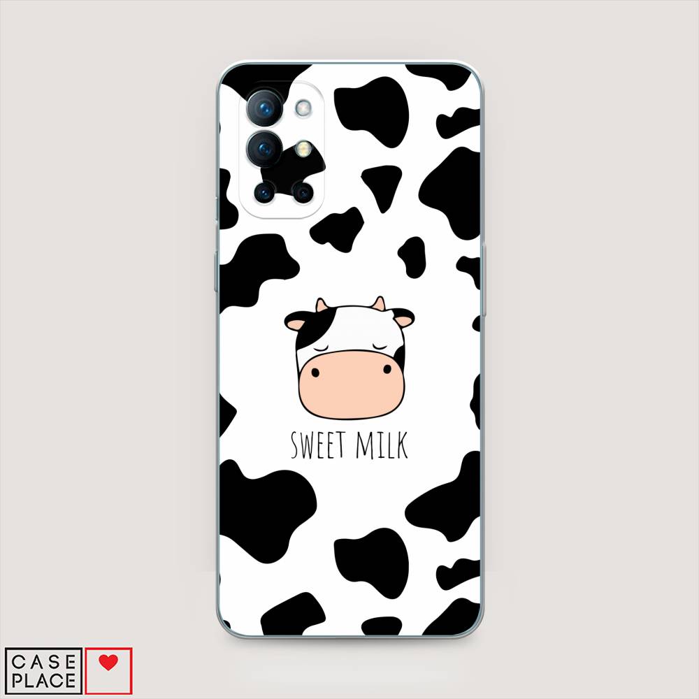 

Чехол на OnePlus 9R "Sweet milk", Розовый;белый;черный, 151650-1