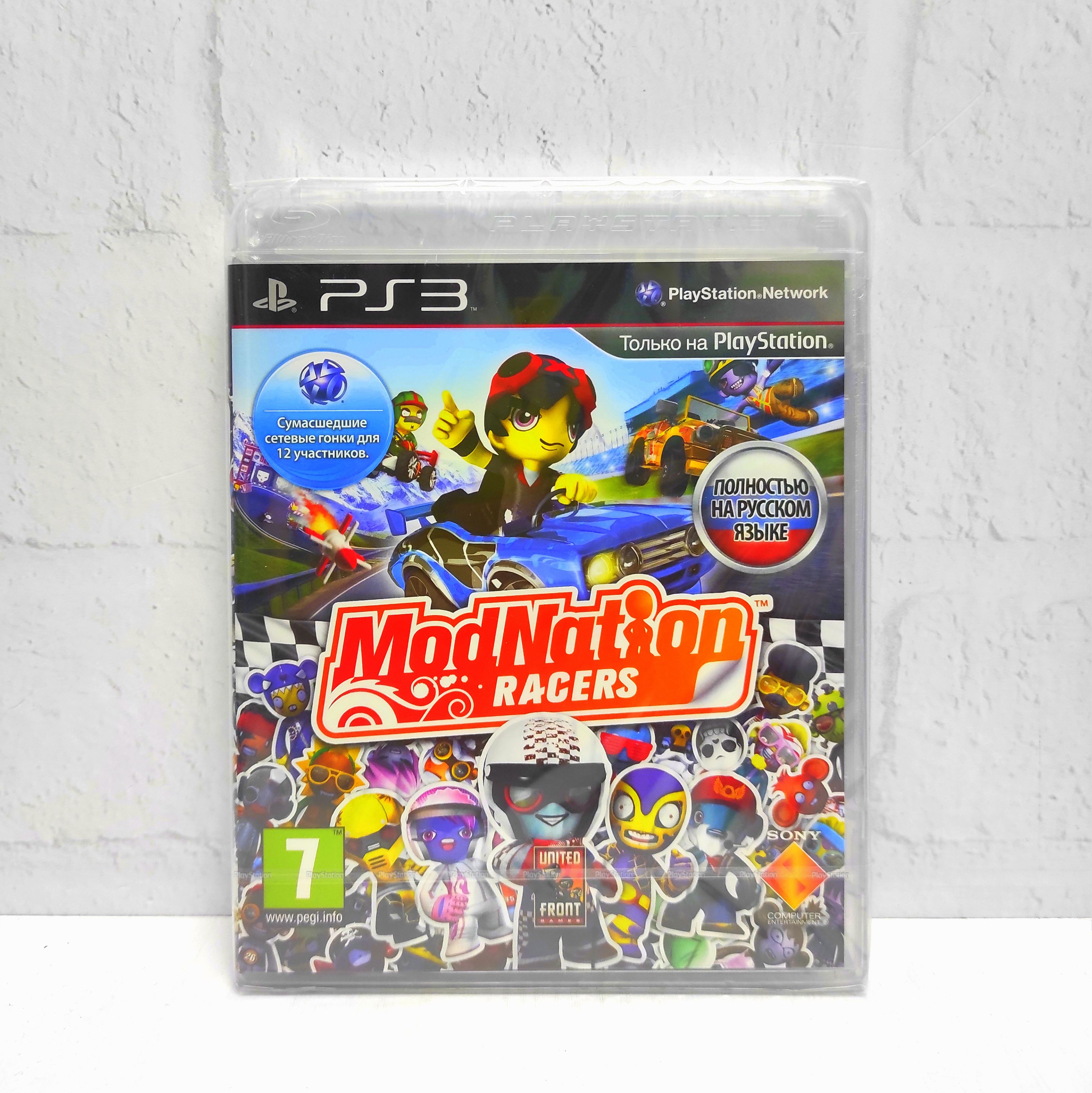 

Игра ModNation Racers Полностью на русском PS3, ModNation Racers Полностью на русском