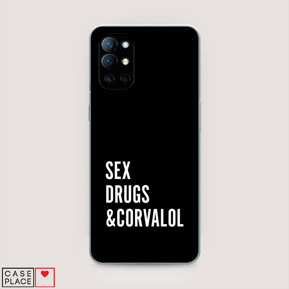 

Чехол на OnePlus 9R "Corvalol", Черный;серый;белый, 151650-6