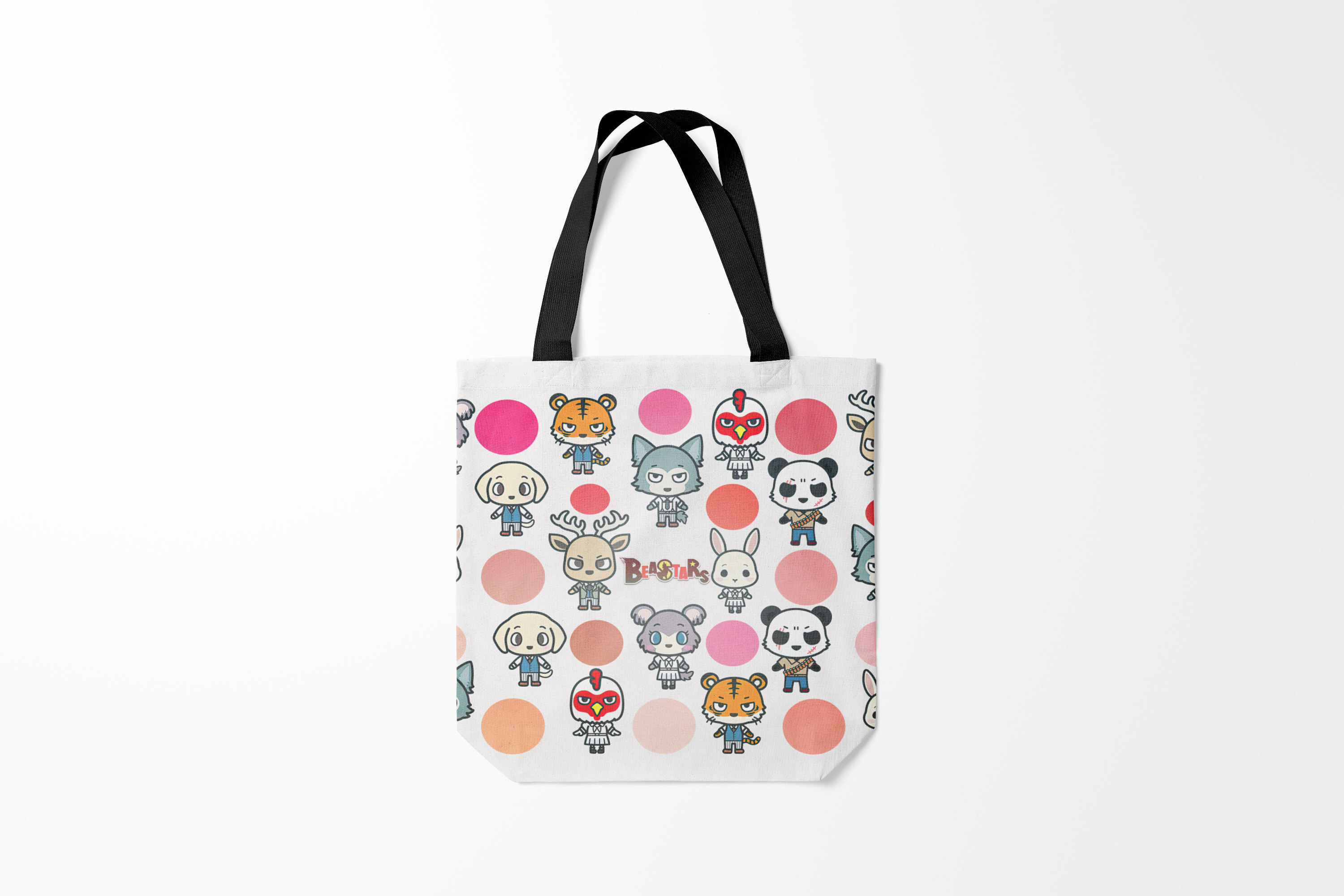 

Сумка шoппер унисекс Burnettie Beastars CHIBI, белый, Beastars CHIBI