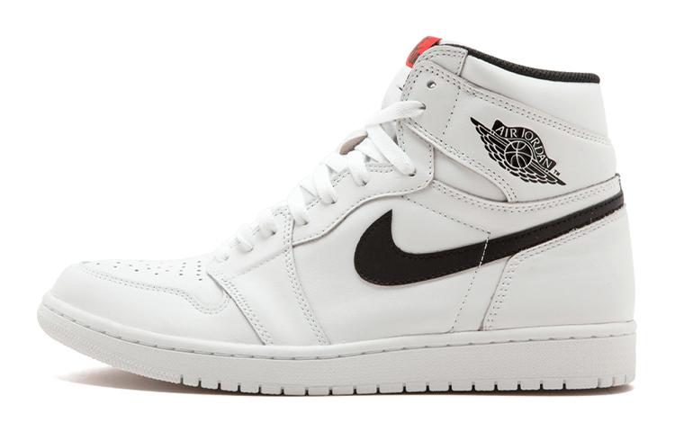 

Кеды унисекс Jordan Air Jordan 1 Retro High Yin Yang White GS белые 36 EU, Белый, Air Jordan 1 Retro High Yin Yang White GS