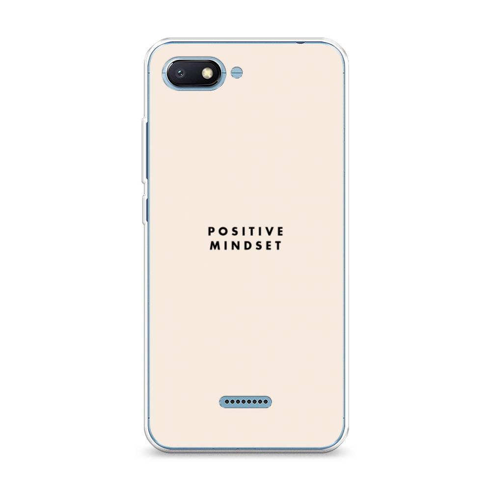 

Силиконовый чехол "Позитивное мышление" на Xiaomi Redmi 6A, 34150-7