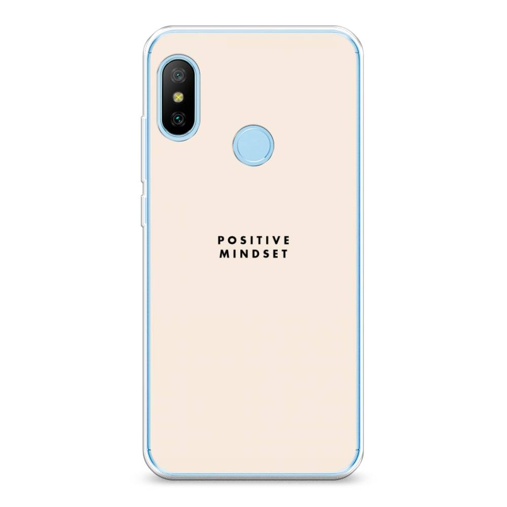 

Силиконовый чехол "Позитивное мышление" на Xiaomi Redmi 6 Pro, 34050-7